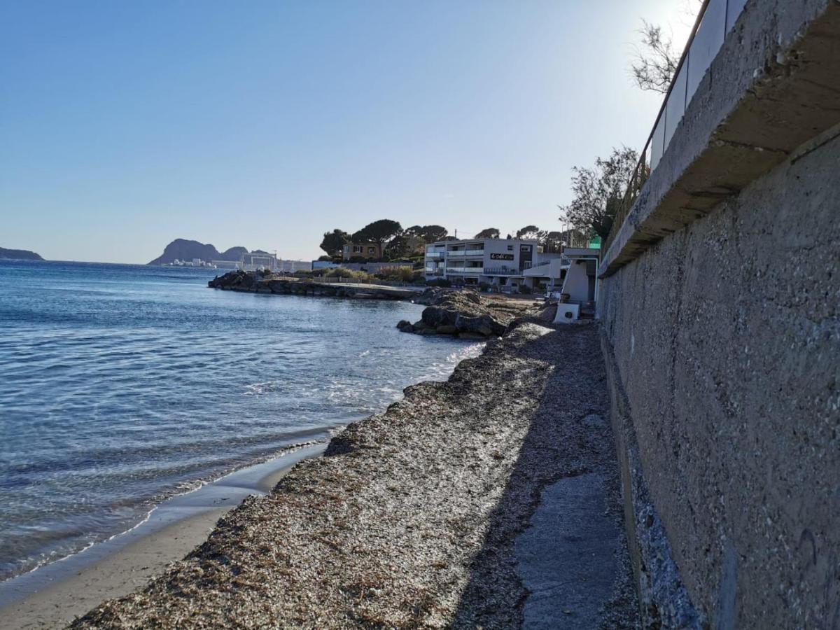 Les Pieds Dans L'Eau Plage Saint-Jean La Ciotat Luaran gambar